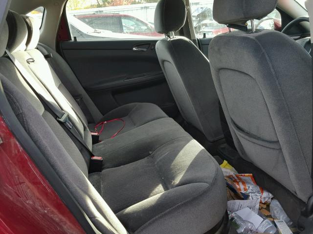 2G1WT58N981371424 - 2008 CHEVROLET IMPALA 勃艮第红 照片 6