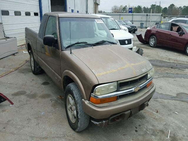 1GCDT19X238116644 - 2003 CHEVROLET S TRUCK S1 BROWN photo 1