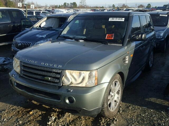 SALSF25486A964520 - 2006 LAND ROVER RANGE ROVE GREEN photo 2