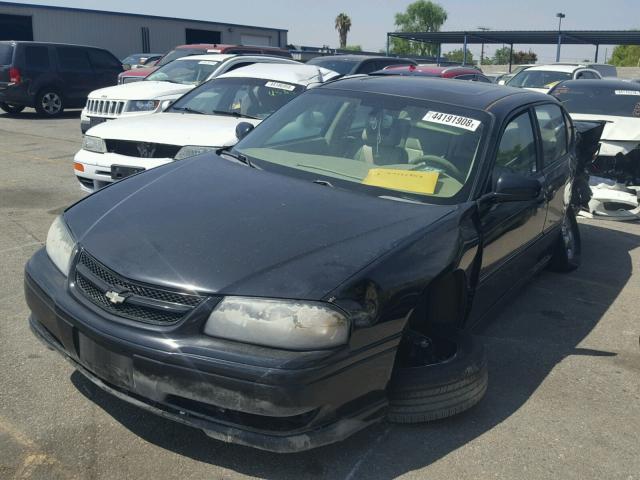 2G1WP521859294651 - 2005 CHEVROLET IMPALA SS BLACK photo 2