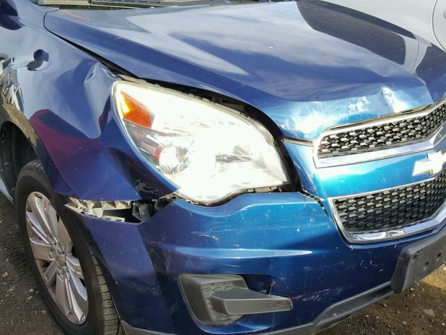 2CNFLDEY4A6257464 - 2010 CHEVROLET EQUINOX LT BLUE photo 9