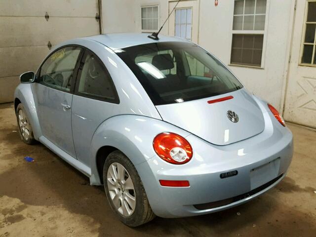3VWRW3AG1AM030235 - 2010 VOLKSWAGEN NEW BEETLE 蓝色 照片 3