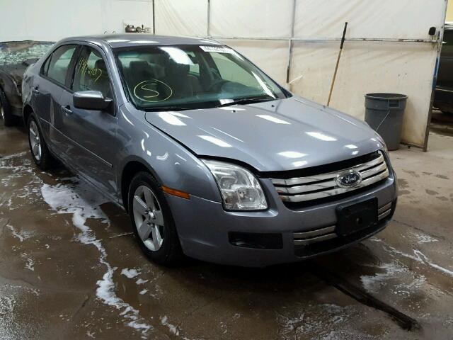 3FAFP07Z56R209372 - 2006 FORD FUSION GRAY photo 1