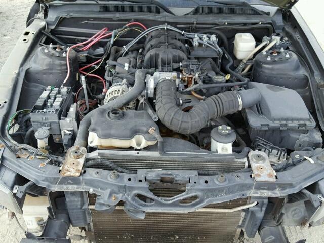 1ZVHT84N185143341 - 2008 FORD MUSTANG BLACK photo 7