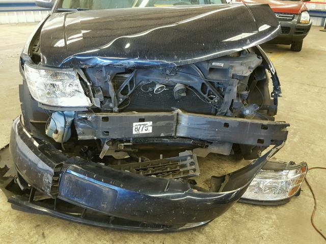 1FAHP28W59G104111 - 2009 FORD TAURUS LIM BLUE photo 9