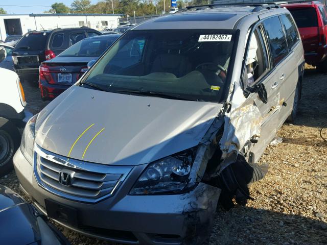 5FNRL38678B418996 - 2008 HONDA ODYSSEY EX SILVER photo 7