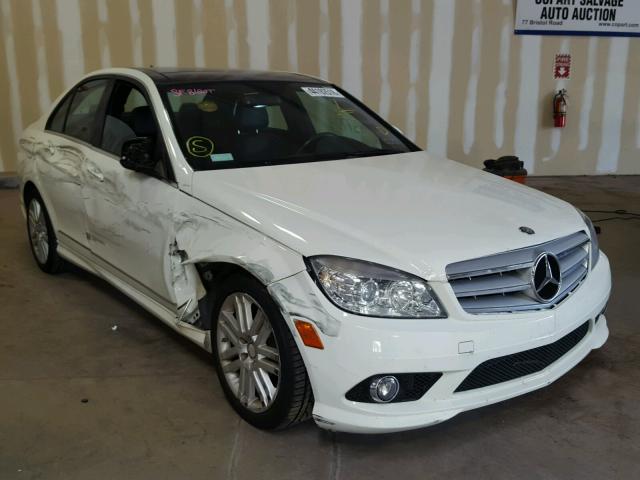 WDDGF81X18F172155 - 2008 MERCEDES-BENZ C 300 4MAT WHITE photo 1