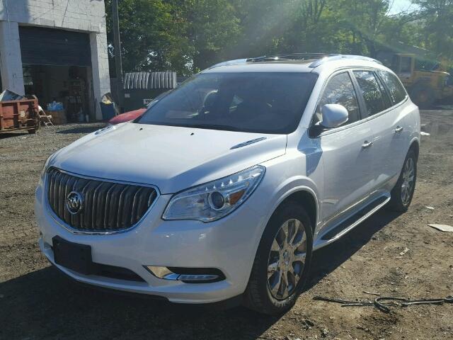 5GAKRCKDXHJ256203 - 2017 BUICK ENCLAVE WHITE photo 2