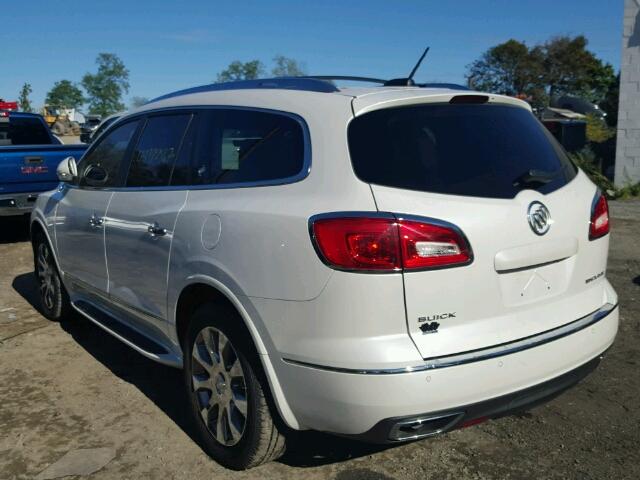 5GAKRCKDXHJ256203 - 2017 BUICK ENCLAVE WHITE photo 3