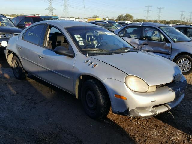 1B3ES46C71D253207 - 2001 DODGE NEON SE SILVER photo 1