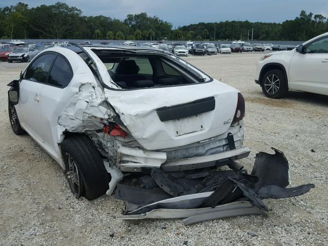 JTKDE177150005770 - 2005 TOYOTA SCION TC 白色 照片 3