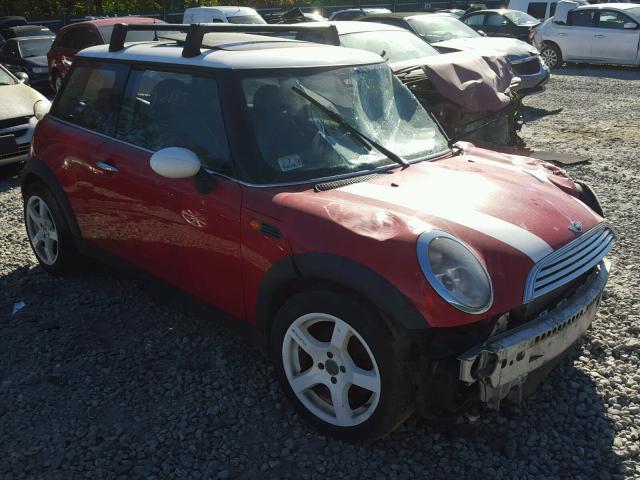 WMWRC33424TC49046 - 2004 MINI COOPER RED photo 1