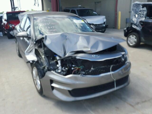 5XXGT4L37GG040281 - 2016 KIA OPTIMA LX SILVER photo 1