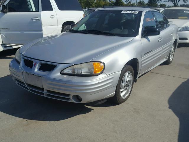 1G2NF52T31M606805 - 2001 PONTIAC GRAND AM S Gümüş foto 2