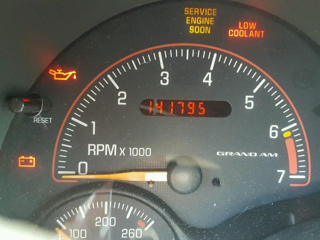 1G2NF52T31M606805 - 2001 PONTIAC GRAND AM S Gümüş foto 8