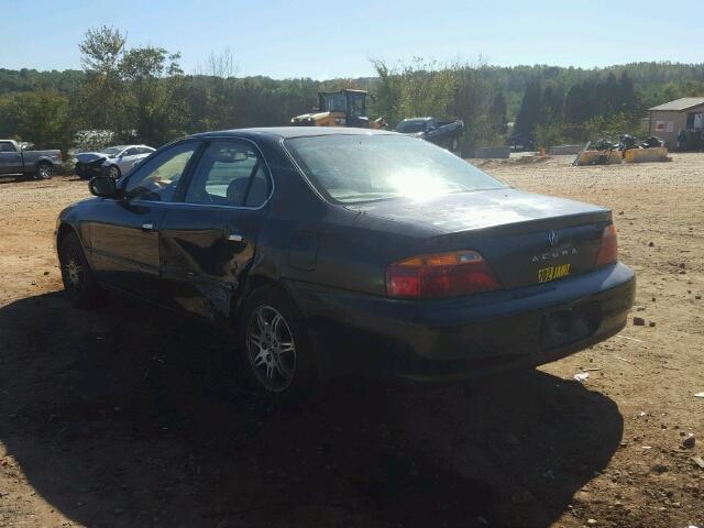 19UUA5674YA009176 - 2000 ACURA 3.2TL BLACK photo 3