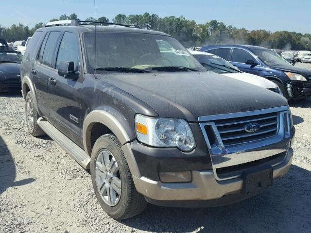 1FMEU64E86UA57644 - 2006 FORD EXPLORER E CHARCOAL photo 1