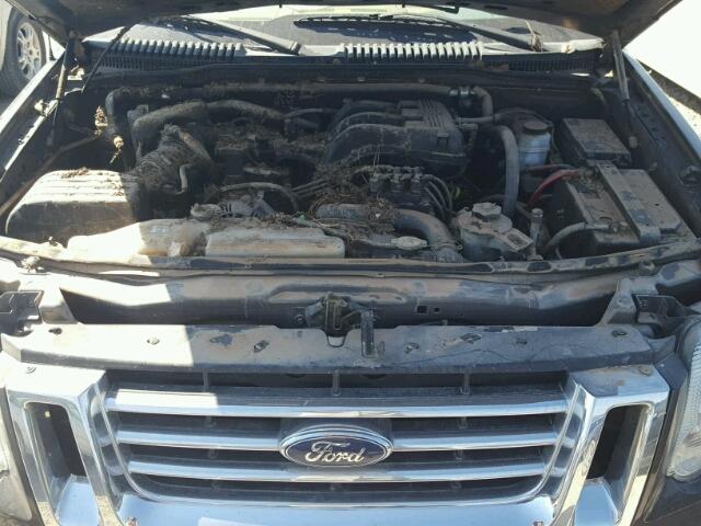 1FMEU64E86UA57644 - 2006 FORD EXPLORER E CHARCOAL photo 7