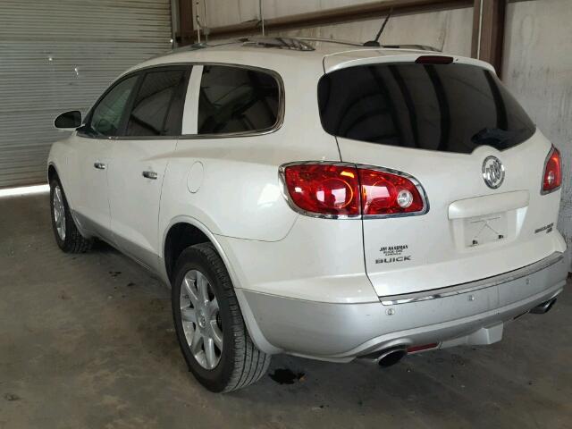 5GAER23778J296545 - 2008 BUICK ENCLAVE WHITE photo 3