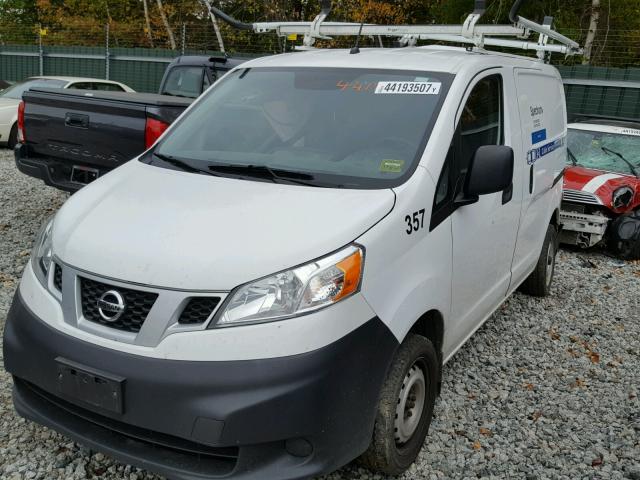 3N6CM0KN7FK707394 - 2015 NISSAN NV200 WHITE photo 2