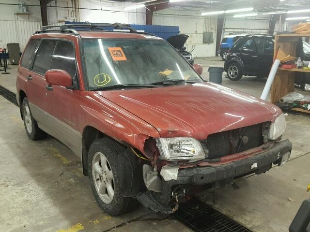 JF1SF65532H717095 - 2002 SUBARU FORESTER S 勃艮第红 照片 1