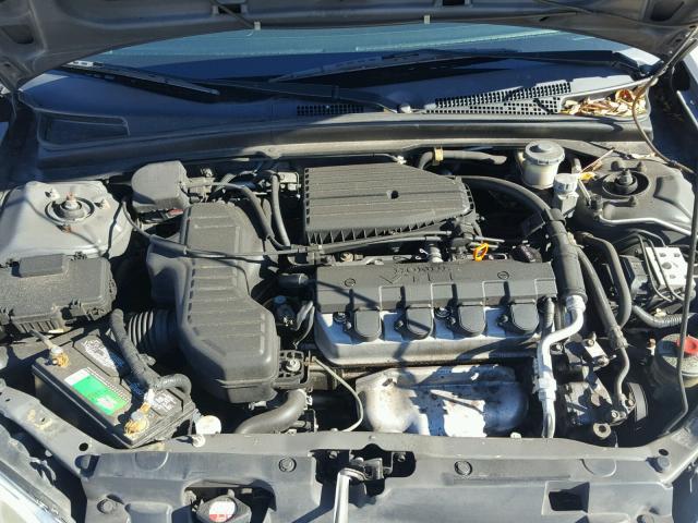 2HGES25724H502884 - 2004 HONDA CIVIC EX GRAY photo 7