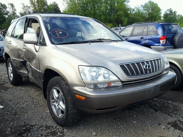 JTJHF10U020251420 - 2002 LEXUS RX 300 BEIGE photo 1