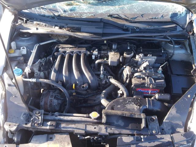 3N1AB61E08L726907 - 2008 NISSAN SENTRA 2.0 GRAY photo 7