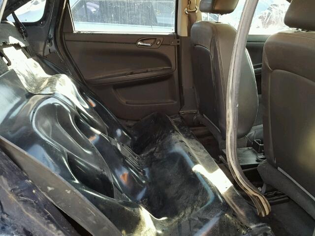 2G1WS553681261386 - 2008 CHEVROLET IMPALA BLUE photo 6