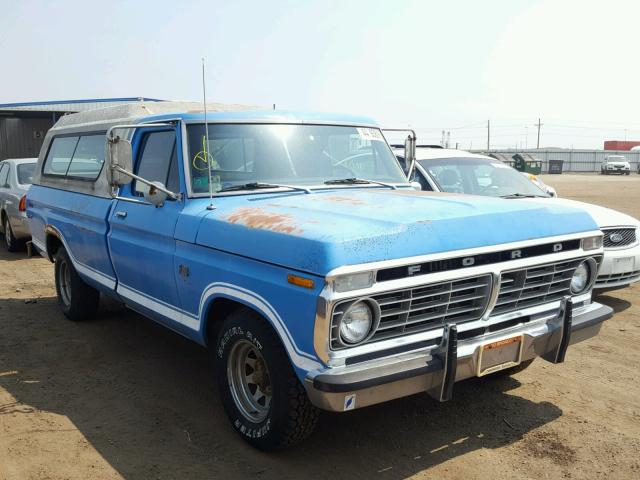 F10HKR81999 - 1973 FORD F-SER OTHR BLUE photo 1