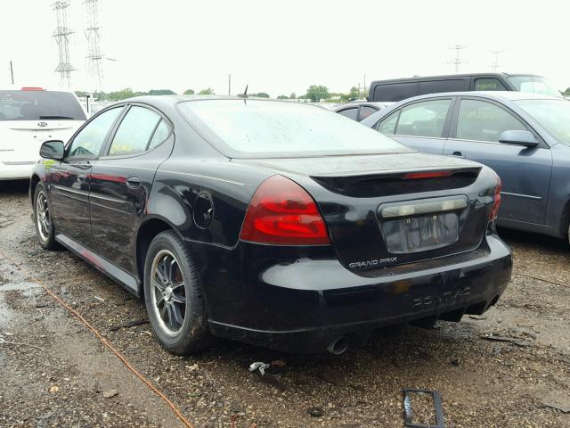 2G2WP552861240136 - 2006 PONTIAC GRAND PRIX BLACK photo 3
