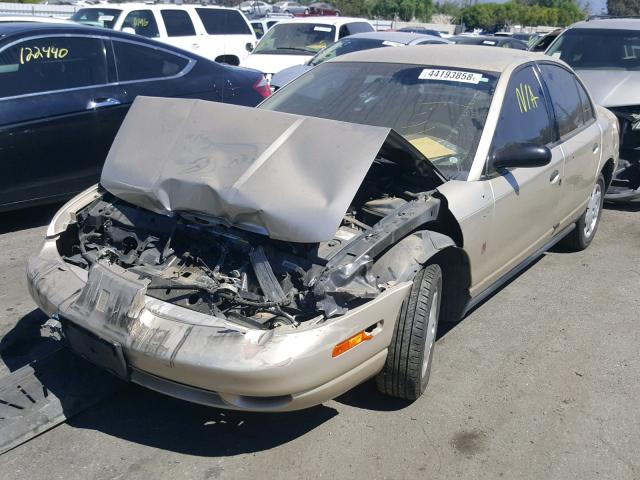 1G8ZH5283YZ125608 - 2000 SATURN SL1 BEIGE photo 2