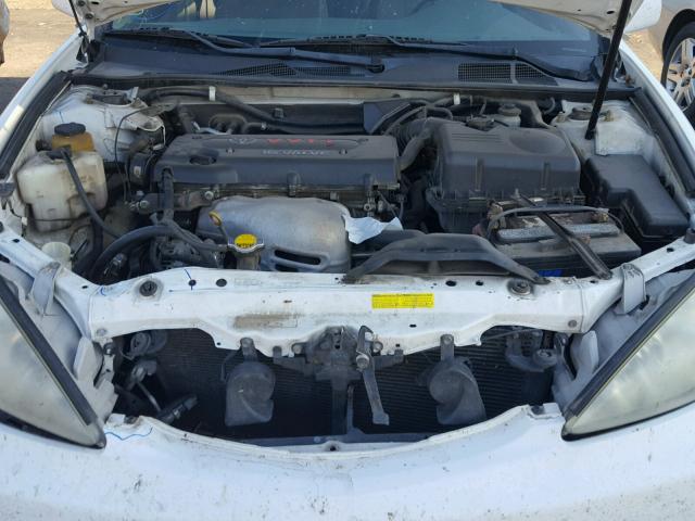 4T1BE30K92U561625 - 2002 TOYOTA CAMRY LE WHITE photo 7