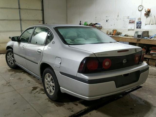 2G1WF55E659249001 - 2005 CHEVROLET IMPALA 银色 照片 3
