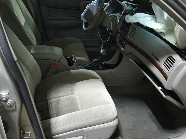 2G1WF55E659249001 - 2005 CHEVROLET IMPALA 银色 照片 5