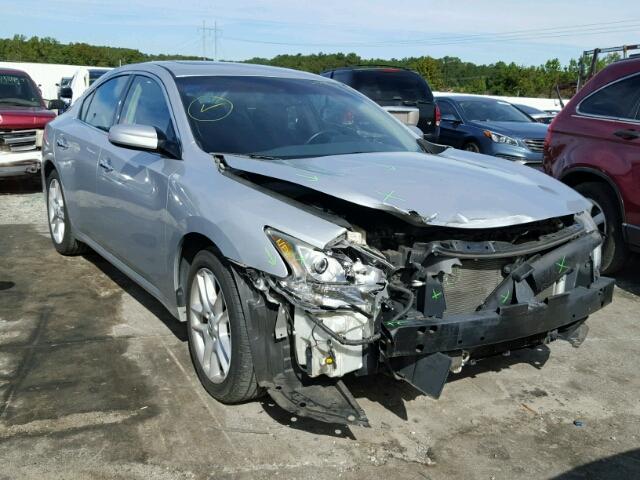 1N4AA5AP4AC809484 - 2010 NISSAN MAXIMA S SILVER photo 1