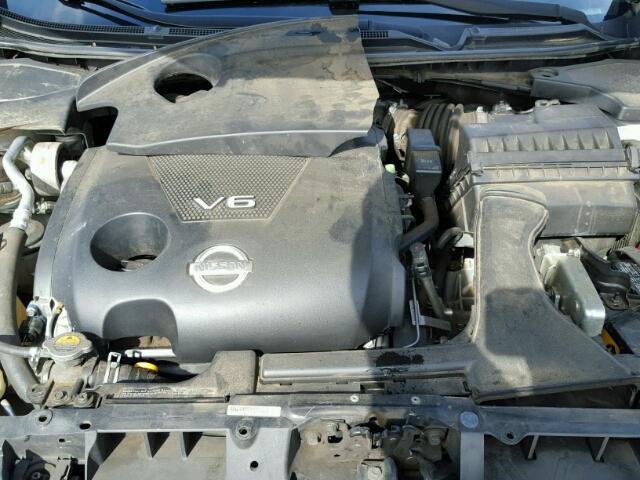 1N4AA5AP4AC809484 - 2010 NISSAN MAXIMA S SILVER photo 7