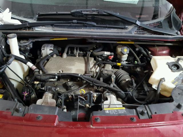 1GBDV13L85D258656 - 2005 CHEVROLET UPLANDER I RED photo 7