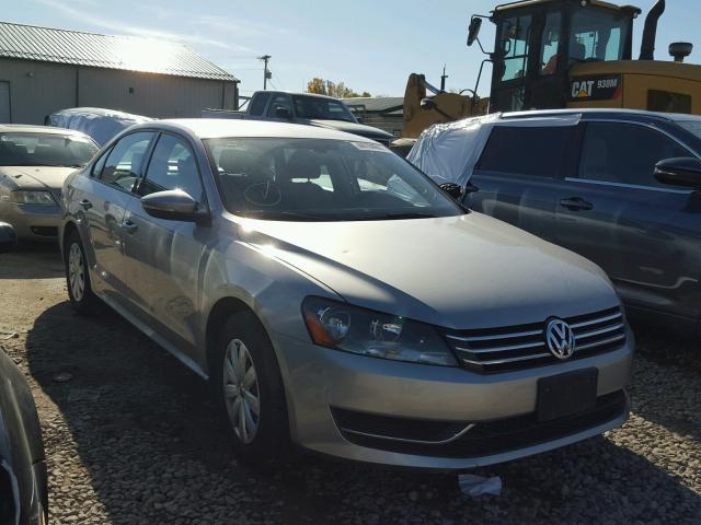 1VWAP7A32CC020543 - 2012 VOLKSWAGEN PASSAT SILVER photo 1