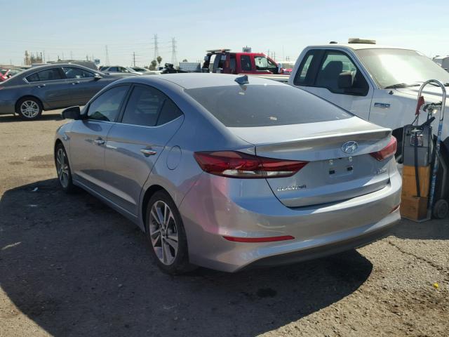 5NPD84LF5HH034564 - 2017 HYUNDAI ELANTRA SE GRAY photo 3