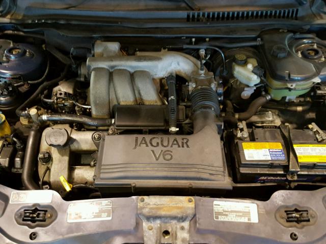 SAJEA51C42WC44375 - 2002 JAGUAR X-TYPE BLUE photo 7