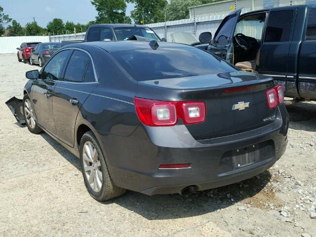 1G11H5SA0DF293944 - 2013 CHEVROLET MALIBU LTZ 灰色 照片 3