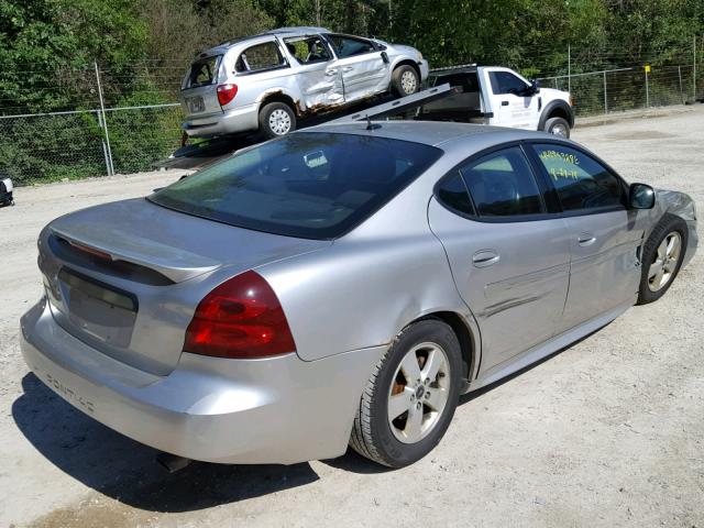 2G2WP552261180547 - 2006 PONTIAC GRAND PRIX SILVER photo 4