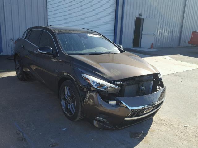 SJKCH5CPXHA021209 - 2017 INFINITI QX30 BASE BROWN photo 1