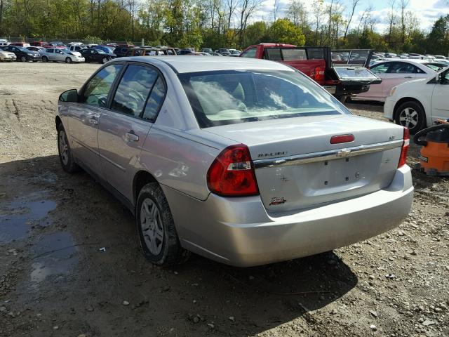 1G1ZS58F47F179652 - 2007 CHEVROLET MALIBU LS SILVER photo 3