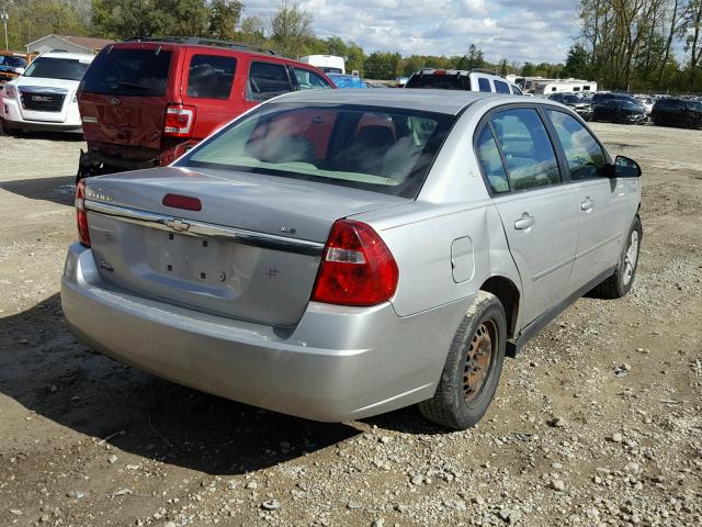 1G1ZS58F47F179652 - 2007 CHEVROLET MALIBU LS 银色 照片 4
