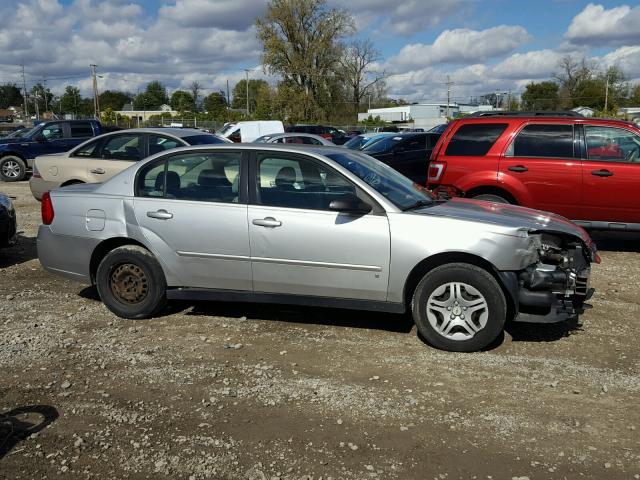 1G1ZS58F47F179652 - 2007 CHEVROLET MALIBU LS 银色 照片 9