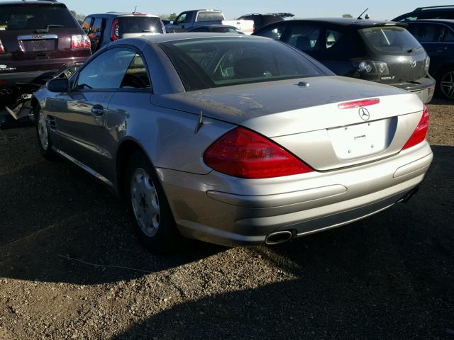 WDBSK75F26F118371 - 2006 MERCEDES-BENZ SL SILVER photo 3