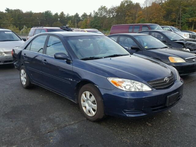 4T1BE32K44U311130 - 2004 TOYOTA CAMRY LE BLUE photo 1