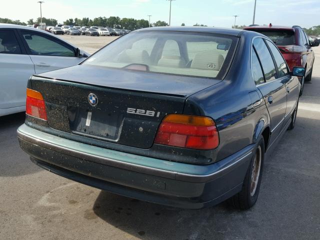 WBADD632XVBW14973 - 1997 BMW 528 I AUTO GREEN photo 4